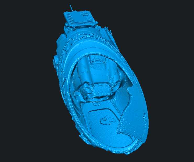 3D Scan Scheinwerfer